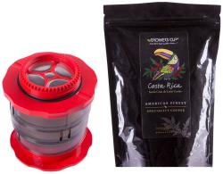 قهوه ساز کافلانو مدل kompact به همراه یک بسته دانه قهوه