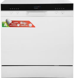 ماشین ظرفشویی رومیزی پاکشوما مدل dtp80960pw1