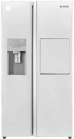 یخچال و فریزر ساید بای ساید اسنوا مدل s8 2350gw