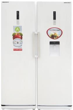 یخچال و فریزر دوقلوی هاردستون مدل nr14 hd2 nf14 hd2 door white embo