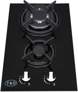 اجاق گاز صفحه ای شیشه ای تی اند دی مدل td129e