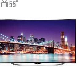 تلویزیون ال ای دی هوشمند خمیده ال جی مدل 55uc97000 سایز 55 اینچ