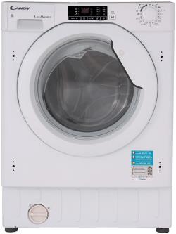 ماشین لباسشویی و خشک کن توکار کندی مدل cdb 485 d با ظرفیت 8 کیلوگرم و 5 کیلوگرم خشک کن