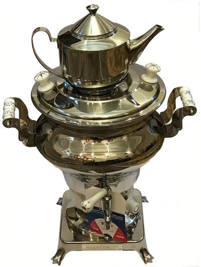 سماور برقی مگافورس مدل کلاسیک E 130 ظرفیت 45 لیتر