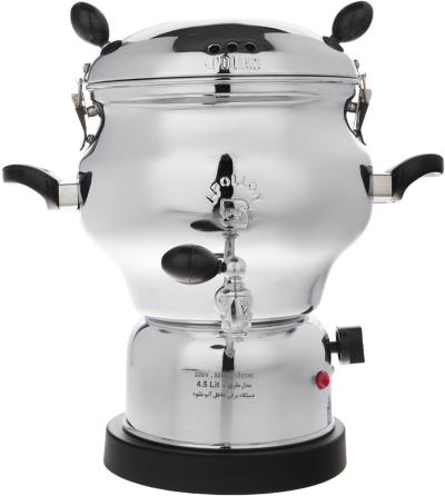 سماور برقی آپولون مدل ماری ظرفیت 5 لیتر دسته ساده