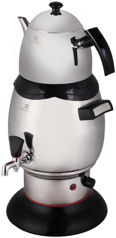 سماور برقی روزنبرگ مدل NI 304 STAINLESS STEEL ظرفیت 45 لیتر