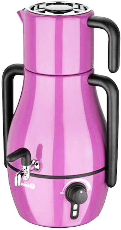 سماور برقی کرکماز مدل DEMFORA کد 337 به همراه ست 3 عدد اردورخوری