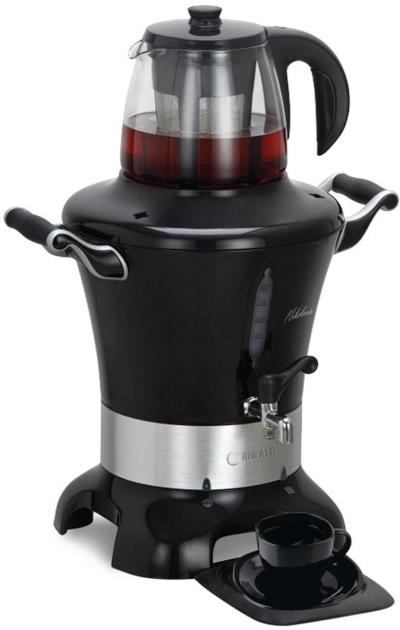 سماور برقی ریوالد مدل NIKOLAS کد 800217 به همراه یک عددست دمنوش ساز وینتر تایم