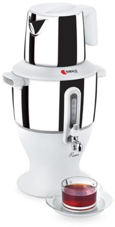 سماور برقی ریوالد مدل RUWER کد 800210 به همراه قیچی آشپزخانه چند منظوره کینگ