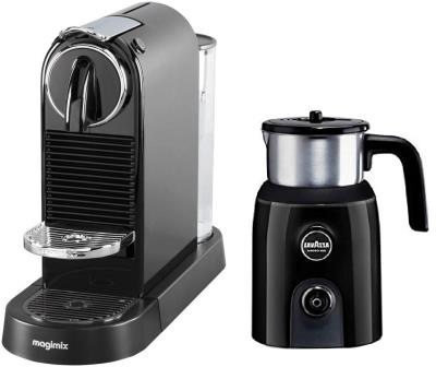 اسپرسوساز نسپرسو مدل سیتیز همراه با کف شیر ساز لاوازا