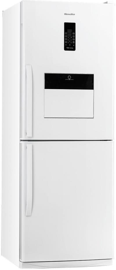 یخچال فریزر هیمالیا مدل کمبی 530 سفید چرمی نوفراست هوم بار