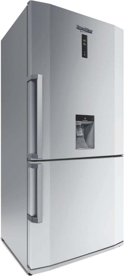 یخچال و فریزر یورواستار مدل RF 840