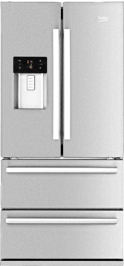 یخچال و فریزرساید بای سایدبکو مدل فرنچ GNE60521DX