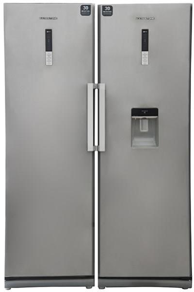 یخچال و فریزر دوقلوی هاردستون مدل NR14 HD2 NF14 HD2 SLIM SILVER