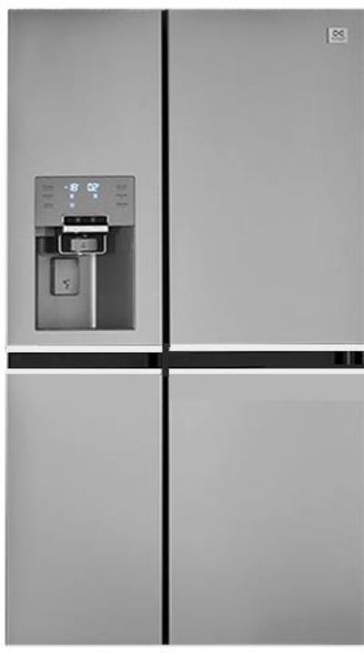 یخچال و فریزر ساید بای ساید دوو مدل D2S 0034SS یخچال و فریزر ساید بای ساید دوو مدل D2S 0034SS