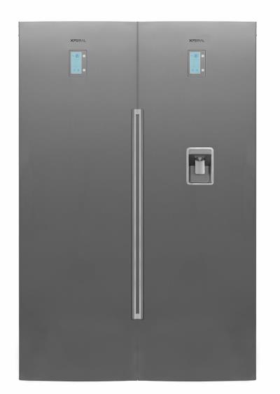 یخچال فریزر دوقلوی اکسپریال مدل XF 22857 BH NFX XR 2285 BH NFX