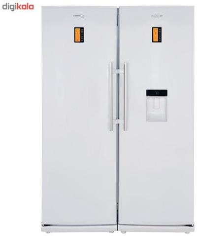 یخچال و فریزر دوقلوی اسنوا مدل SR R388TI SR F389TI