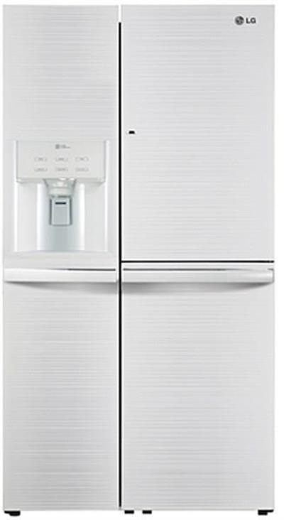 یخچال و فریزر ال جی دور این دور کیم وایت مدل SX5033KWN