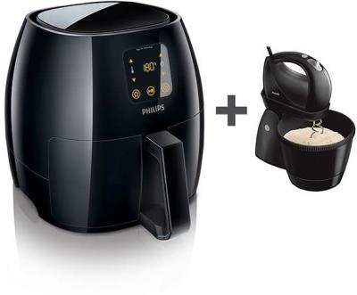 سرخ کن فیلیپس مدل HD9240 همراه با همزن فیلیپس مدل HR1565