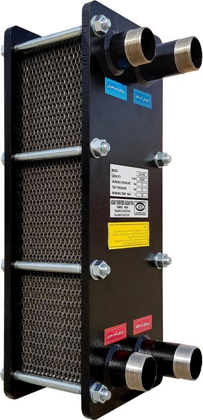 مبدل حرارتی صفحه ای آذرتهویه مدل TA4 M50