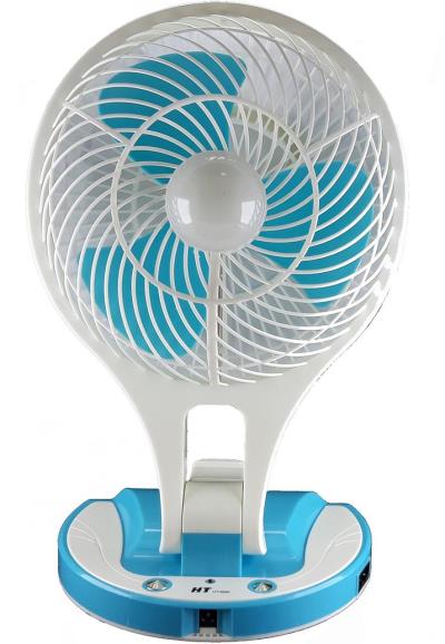 پنکه شارژی و چراغ اضطراری اچ تی مدل HT 5580