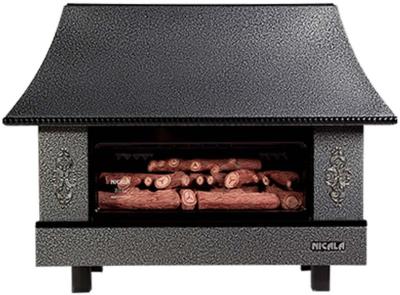 بخاری گازی نیک کالا مدل زرین MC26 طرح شومینه ای