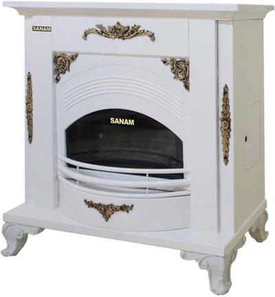 بخاری گازی صنام طرح شومینه مدل SHG 90A2F