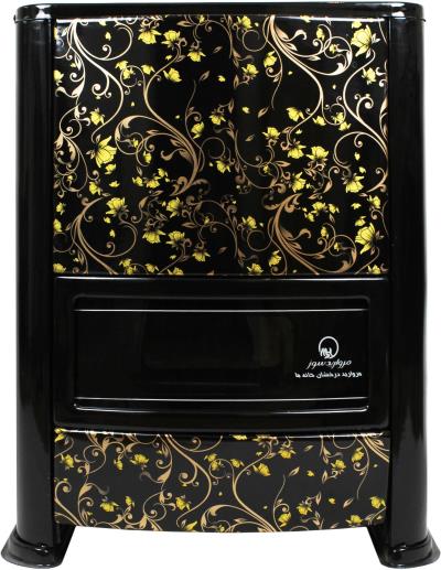 بخاری گازی مروارید سوز طرح گرافیکی مدل 8000