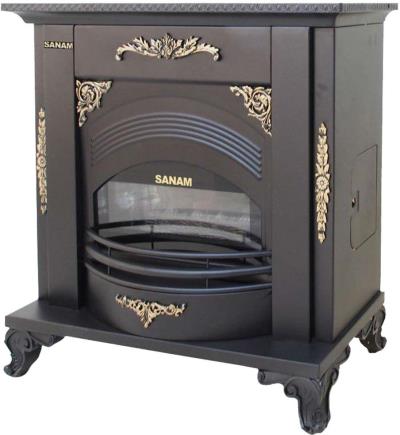 بخاری گازی صنام طرح شومینه مدل SHG 120A2F