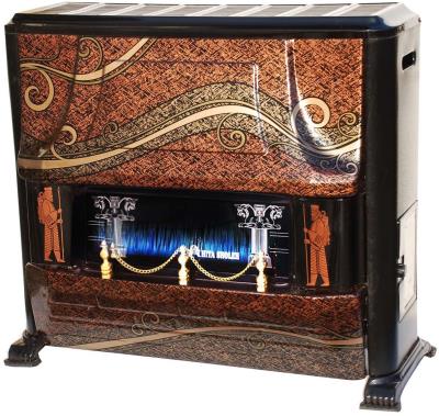 بخاری گازی هیتا شعله طرح شومینه ای گرافیکی پودری مدل لعل HTA 150 TV