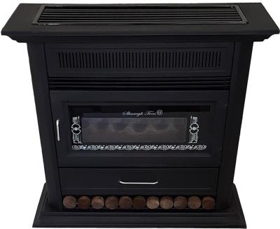 بخاری گازی شارق توس مدل هیوا طرح شومینه 220