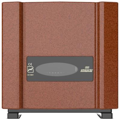 بخاری گازی سپهر الکتریک مدل سام SE9000 با نمای جلو مسی