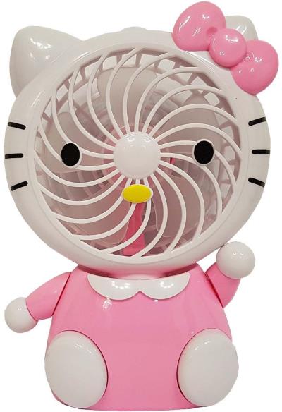 پنکه شارژی رومیزی مدل KITTY