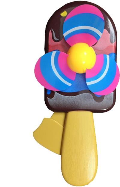 پنکه دستی همراه مدل ICE CREAM