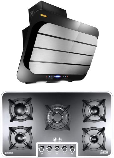 هود و اجاق گاز صفحه ای درخشان مدل پارالل G633