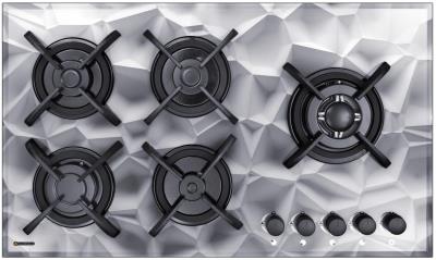 اجاق گاز صفحه ای درخشان G629 شیشه ای سه بعدی