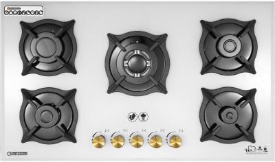 اجاق گاز صفحه ای شیشه ای درخشان مدل G623