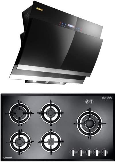 هود و اجاق گاز صفحه ای درخشان مدل آپریل G604