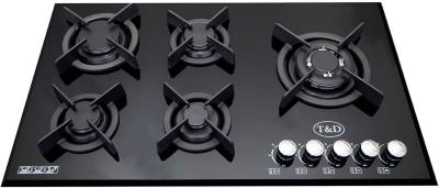 اجاق گاز صفحه ای شیشه ای تی اند دی مدل TD105I