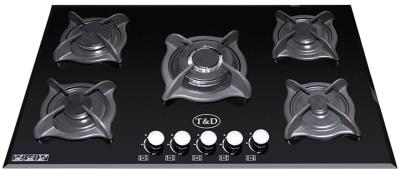 اجاق گاز صفحه ای شیشه ای تی اند دی مدل TD146I