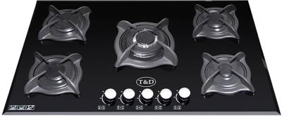اجاق گاز صفحه ای شیشه ای تی اند دی مدل TD146