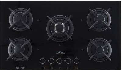 اجاق گاز صفحه ای شیشه ای آروما مدل H126