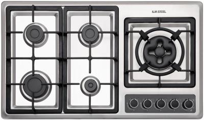 اجاق گاز صفحه ای ایلیا استیل مدل S504D