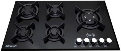 اجاق گاز صفحه ای شیشه ای تی اند دی مدل TD165E