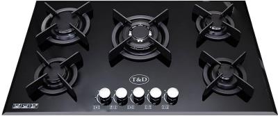 اجاق گاز صفحه ای شیشه ای تی اند دی مدل TD166E