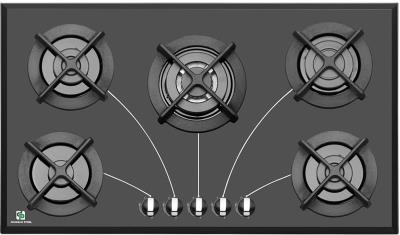 اجاق گاز صفحه ای پرنیان استیل مدل BP 5203