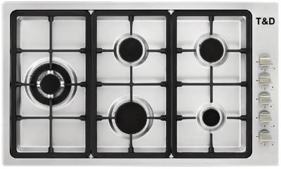 اجاق گاز صفحه ای استیل تی اند دی مدلTD139
