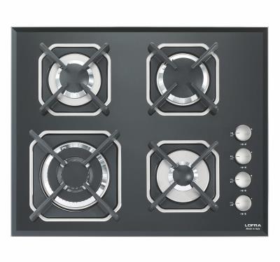 اجاق گاز صفحه ای شیشه ای لوفرا مدل HGN6H0 101 اجاق گاز صفحه ای شیشه ای لوفرا مدل HGN6H0 101