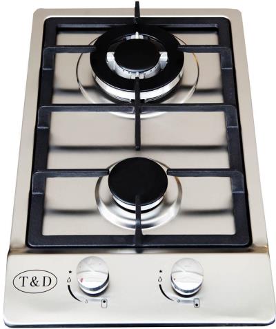 اجاق گاز صفحه ای استیل تی اند دی مدل TD127L