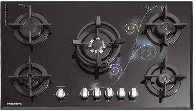 اجاق گاز صفحه ای شیشه ای پرنسیپ مدل FW532T